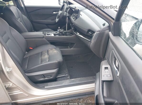JN8BT3CB8SW155026 2025 NISSAN ROGUE Tan Widok wnętrza z przodu