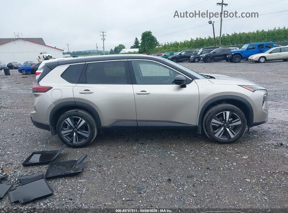 JN8BT3CB8SW155026 2025 NISSAN ROGUE Tan Widok wnętrza z tyłu