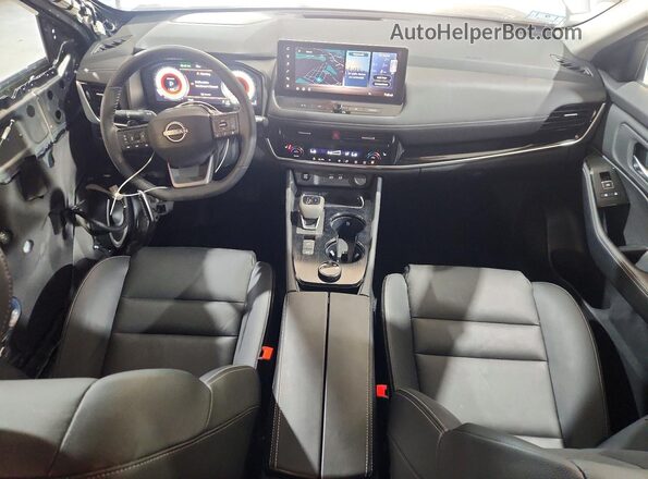 JN8BT3CBXSW154072 2025 NISSAN ROGUE Gray Вид панелі приладів
