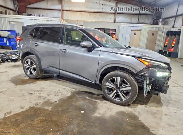 JN8BT3CBXSW154072 2025 NISSAN ROGUE Gray Передня права чверть