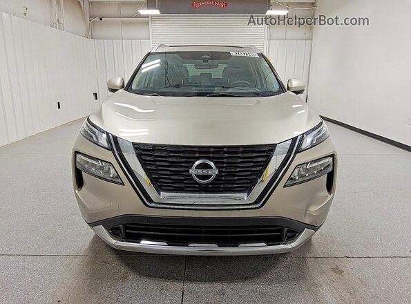 JN8BT3DC4PW100667 2023 NISSAN ROGUE Gold Widok z przodu