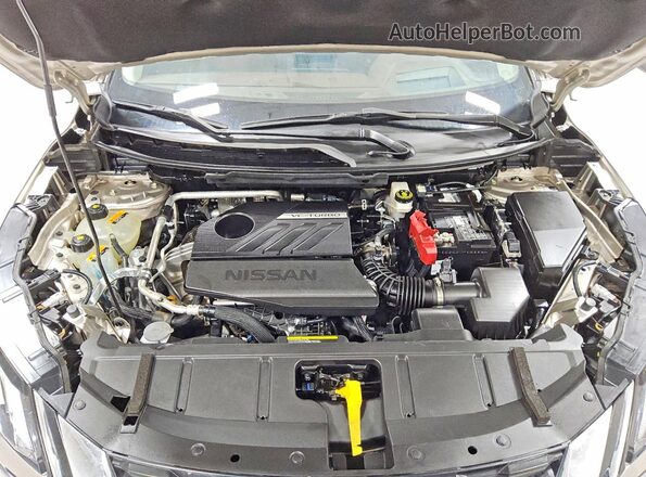 JN8BT3DC4PW100667 2023 NISSAN ROGUE Gold Widok komory silnika