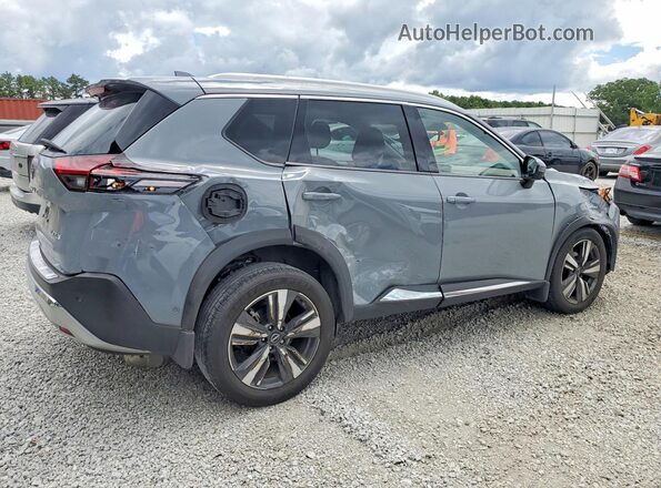 JN8BT3DC6PW102436 2023 NISSAN ROGUE Серебряный Задняя правая четверть