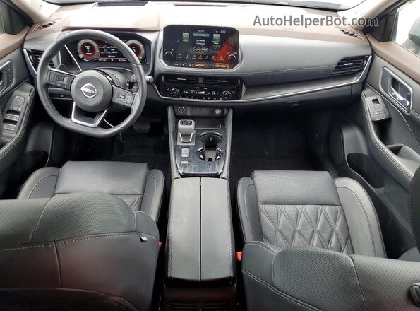 JN8BT3DC6PW102436 2023 NISSAN ROGUE Серебряный Вид панели приборов