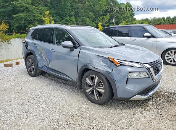 JN8BT3DC6PW102436 2023 NISSAN ROGUE Серебряный Передняя правая четверть