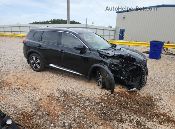 JN8BT3DC6PW106261 2023 NISSAN ROGUE Black Передня права чверть