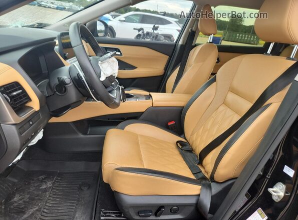 JN8BT3DC6PW106261 2023 NISSAN ROGUE Black Вид салону спереду