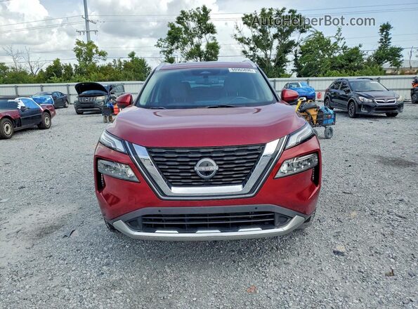JN8BT3DCXPW105792 2023 NISSAN ROGUE Red წინა ხედი