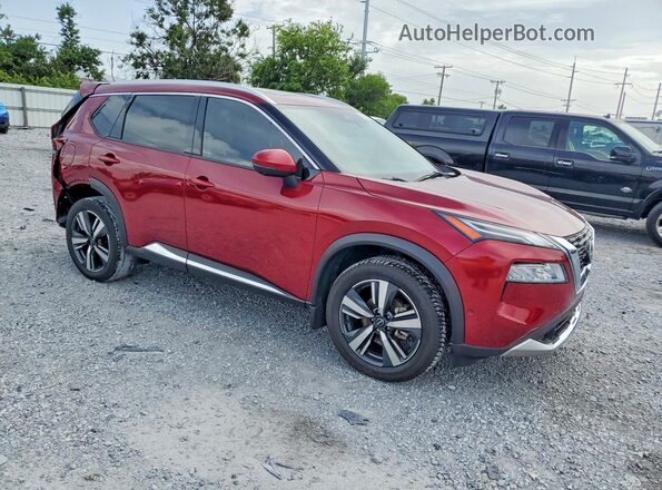 JN8BT3DCXPW105792 2023 NISSAN ROGUE Red წინა მარჯვენა