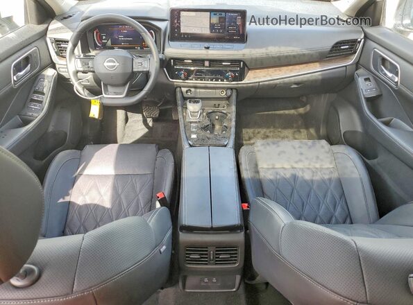 JN8BT3DCXSW102402 2025 NISSAN ROGUE Silver Вид панелі приладів