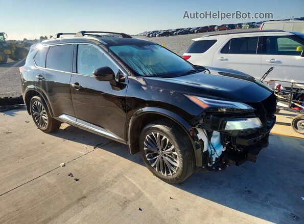 JN8BT3DCXSW102867 2025 NISSAN ROGUE Черный Передняя правая четверть