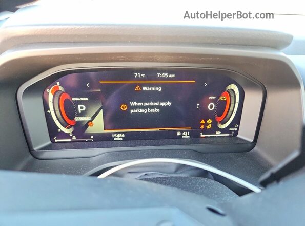 JN8BT3DCXSW102867 2025 NISSAN ROGUE Черный Вид щитка приборов