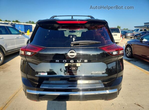 JN8BT3DCXSW102867 2025 NISSAN ROGUE Черный Вид сзади