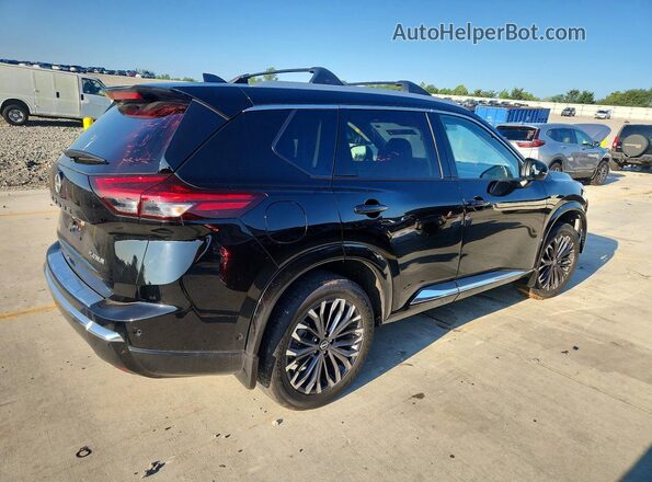 JN8BT3DCXSW102867 2025 NISSAN ROGUE Черный Задняя правая четверть
