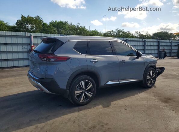 JN8BT3DD4PW313272 2023 NISSAN ROGUE Gray Trasero derecho