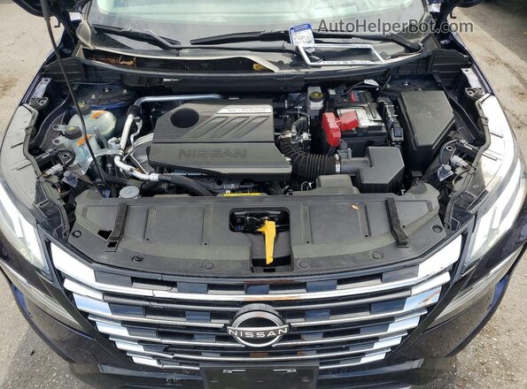JN8BT3DD4RW253240 2024 NISSAN ROGUE Blue Widok wnętrza z tyłu