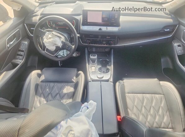 JN8BT3DD4TW300175 2026 NISSAN ROGUE Black Dashboard view