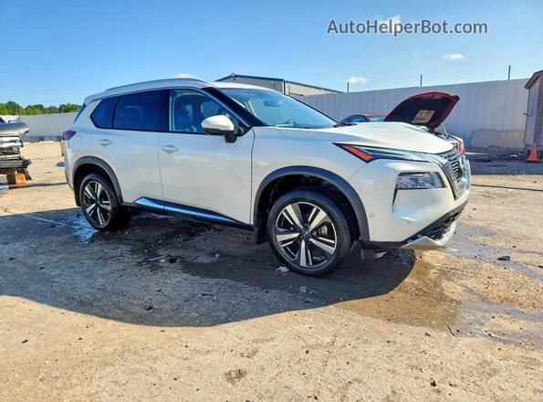 JN8BT3DD6NW276092 2022 NISSAN ROGUE Белый Передняя правая четверть