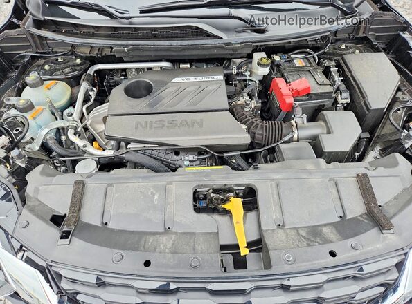 JN8BT3DD6PW320708 2023 NISSAN ROGUE Черный Вид задней части салона