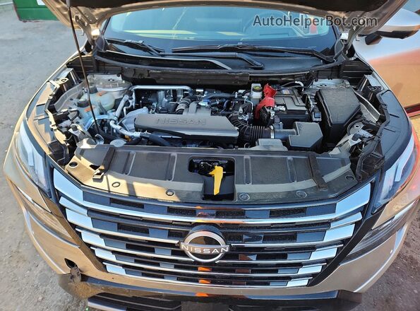 JN8BT3DDXTW475210 2026 NISSAN ROGUE Silver Engine compartment view