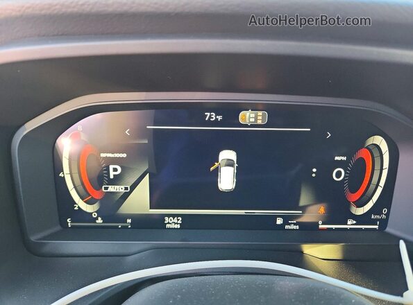 JN8BT3DDXTW475210 2026 NISSAN ROGUE Silver Instrument cluster view