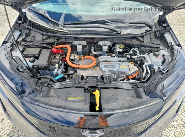 JN8CF0BF8SM760142 2025 NISSAN ARIYA Gray Vista del compartimento del motor
