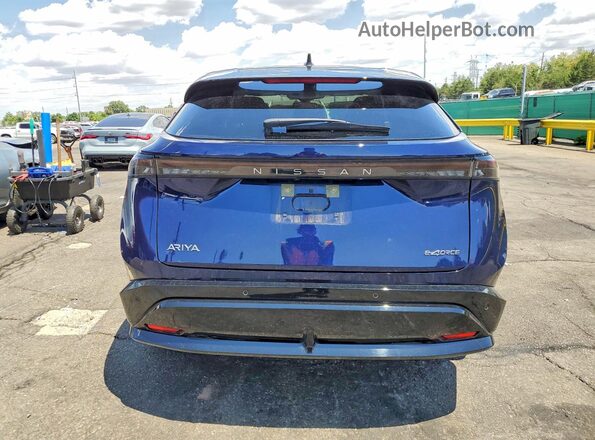 JN8CF0BFXSM763723 2025 NISSAN ARIYA Blue Rear view