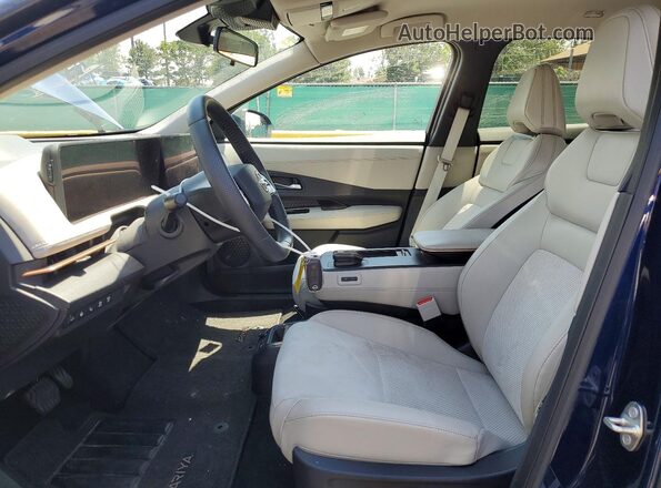 JN8CF0BFXSM763723 2025 NISSAN ARIYA Blue Front interior view