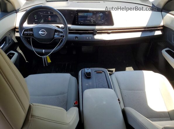 JN8CF0BFXSM763723 2025 NISSAN ARIYA Blue Dashboard view