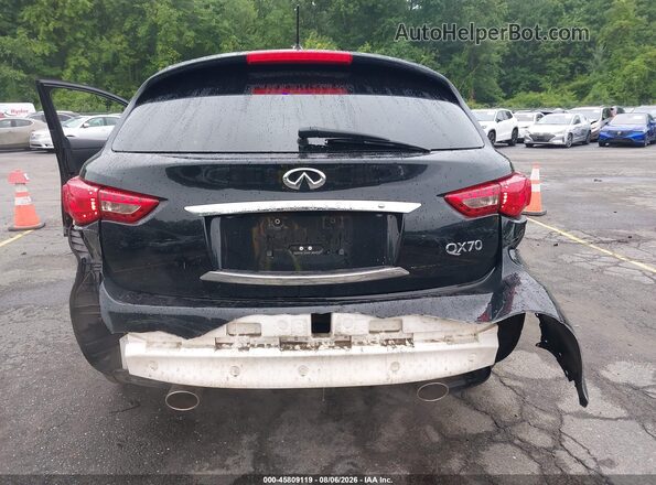 JN8CS1MU1HM141307 2017 INFINITI QX70 Черный Вид спереди