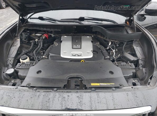 JN8CS1MU1HM141307 2017 INFINITI QX70 Черный Вид сзади