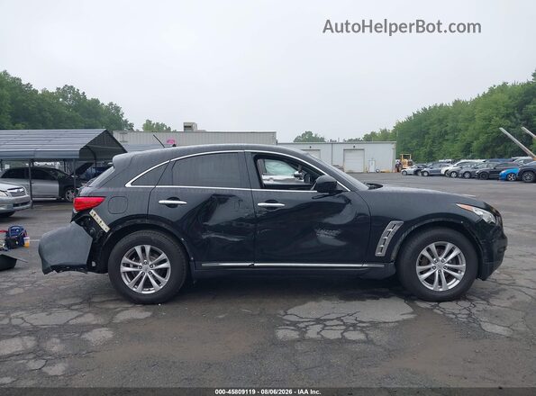 JN8CS1MU1HM141307 2017 INFINITI QX70 Черный Панорамный вид салона 360°