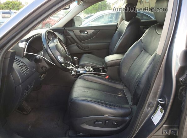 JN8CS1MU7HM140520 2017 INFINITI QX70 Silver Vista interior delantera