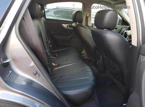 JN8CS1MU7HM140520 2017 INFINITI QX70 Silver Vista interior trasera