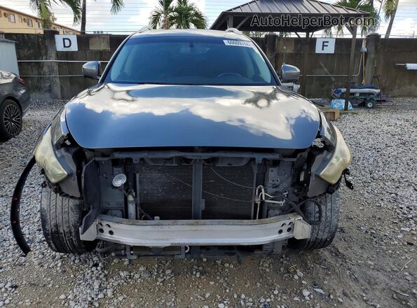 JN8CS1MU7HM140520 2017 INFINITI QX70 Silver Vista frontal