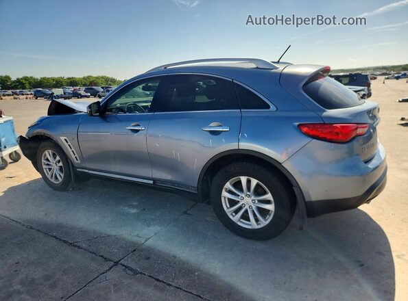 JN8CS1MU7HM140551 2017 INFINITI QX70 Blue Задня ліва чверть