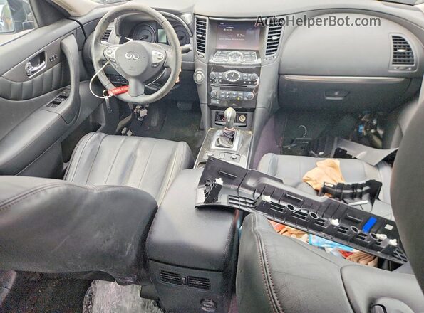 JN8CS1MW2GM400600 2016 INFINITI QX70 Black Widok deski rozdzielczej