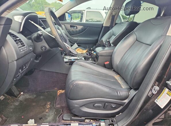 JN8CS1MW2GM400600 2016 INFINITI QX70 Black Widok wnętrza z przodu