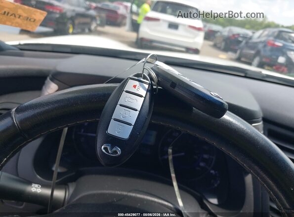 JN8CS1MW2HM411288 2017 INFINITI QX70 Белый Вид панели приборов