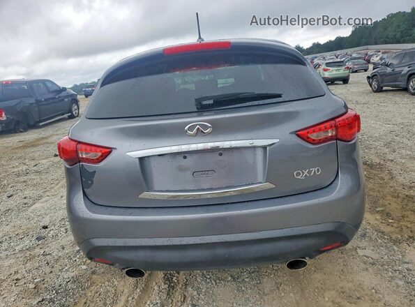 JN8CS1MW2HM414627 2017 INFINITI QX70 Gray Հետևի տեսք