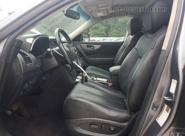 JN8CS1MW2HM414627 2017 INFINITI QX70 Gray Սալոնի դիմացի տեսք