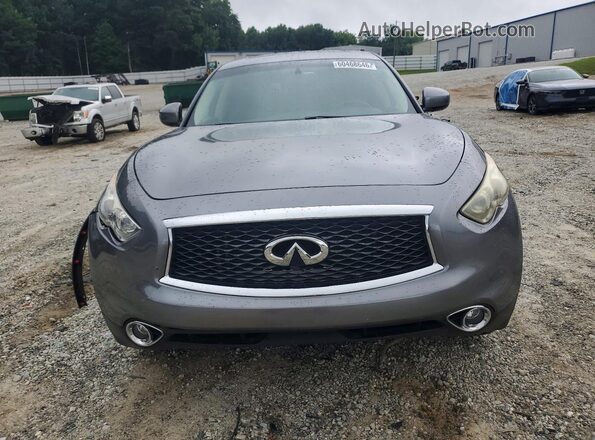 JN8CS1MW2HM414627 2017 INFINITI QX70 Gray Դիմացի տեսք