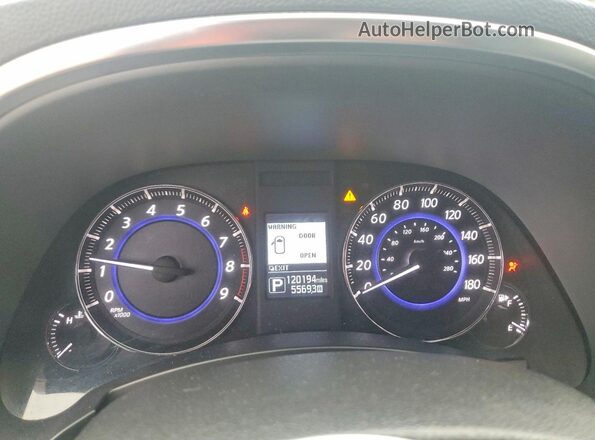JN8CS1MW2HM414627 2017 INFINITI QX70 Gray Սարքավորումների վահանակի տեսք