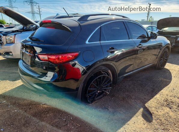 JN8CS1MW5HM411916 2017 INFINITI QX70 Black Trasero derecho