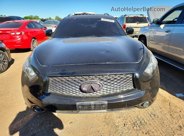 JN8CS1MW5HM411916 2017 INFINITI QX70 Black Vista frontal