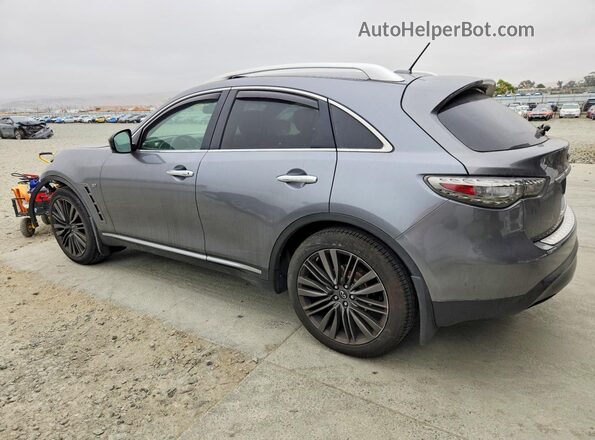 JN8CS1MW5HM413309 2017 INFINITI QX70 Серый Задняя левая четверть