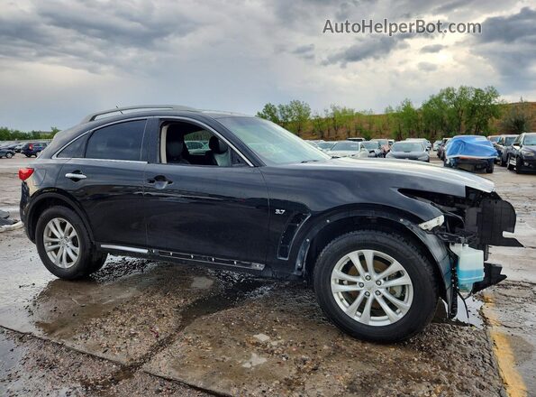 JN8CS1MW6GM400549 2016 INFINITI QX70 Black Przód prawy