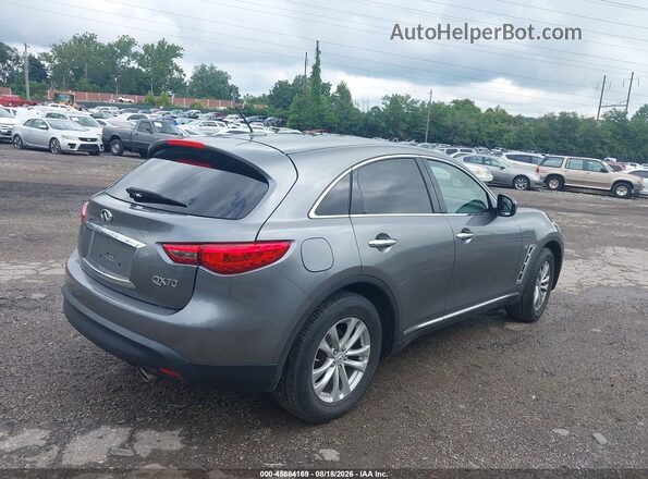 JN8CS1MW6HM415229 2017 INFINITI QX70 Gray უკანა მარჯვენა