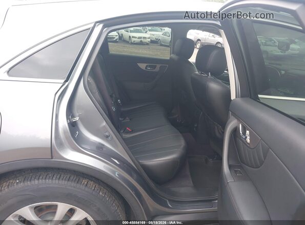 JN8CS1MW6HM415229 2017 INFINITI QX70 Gray VIN კოდის სტიკერის ხედი