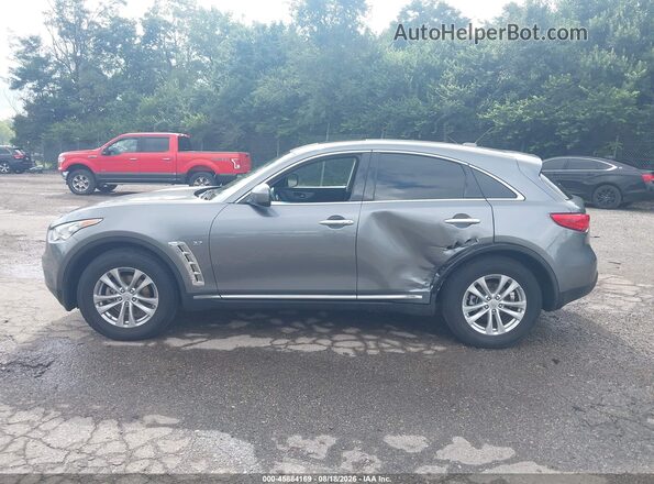 JN8CS1MW6HM415229 2017 INFINITI QX70 Gray სალონის 360-გრადუსიანი ხედი